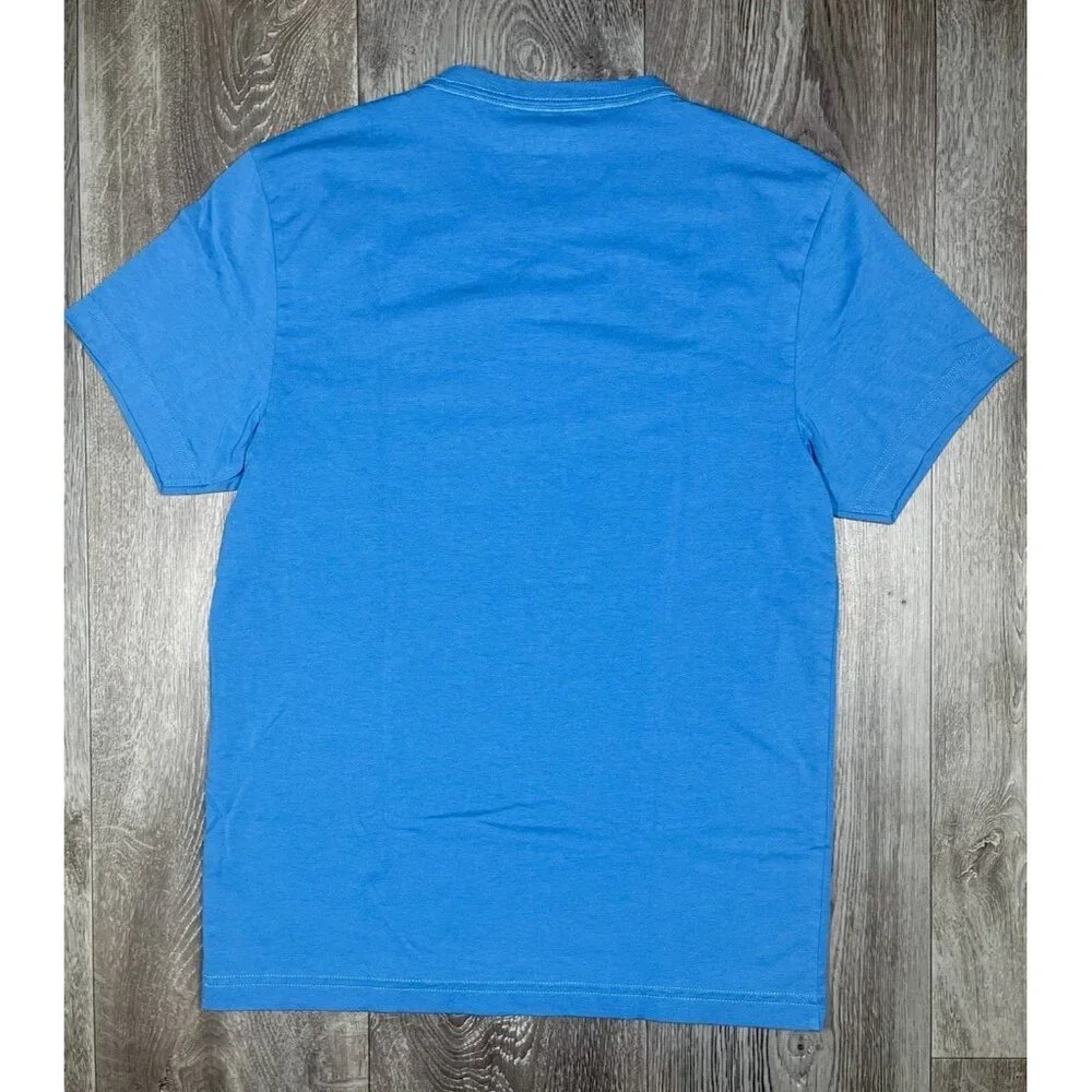Rhone Blue Element Tee Cotton Everyday T-Shirt - Men Size Small - Picture 6 of 12